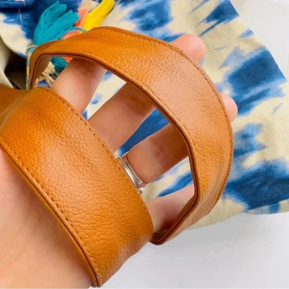 NWT Lu+elle Laguna Tie Dye Large Tote With Tassel - Picture 7 of 9